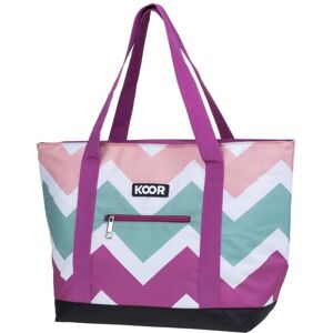 KOOR Kühltasche »KOOR Monte 10« olivgrün/rosa/violett/weiss