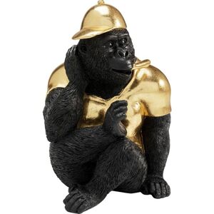 KARE Dekofigur »Kare Dekofigur Gorilla Glam 26 cm« Goldfarben