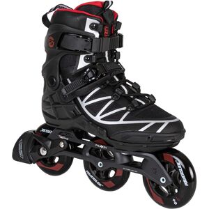 Powerslide Inlineskates »Phuzion Argon Scarlet 100« schwarz, silberfarben, rot  40