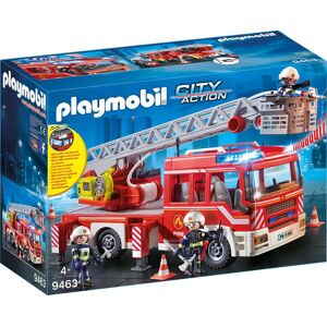 Playmobil Konstruktions-Spielset »Feuerwehr-Leiterfahrzeug (9463), City Action« bunt