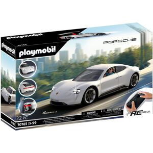 Playmobil Konstruktions-Spielset »Porsche Mission E (70765), Porsche«, (22 St.) weiss