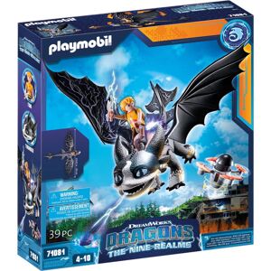 Playmobil Konstruktions-Spielset »Dragons: The Nine Realms - Thunder & Tom... bunt