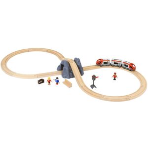 Spielzeugeisenbahn-Erweiterung »BRIO® WORLD Eisenbahn Starter Set A«,... natur