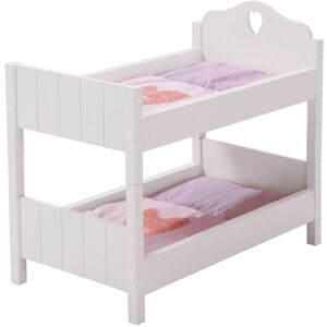 roba® Puppenbett »Fienchen - Weiss-Lila« weiss/lila