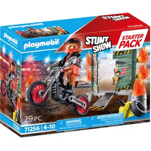 Playmobil Konstruktions-Spielset »Starter Pack, Stuntshow Motorrad mit... bunt