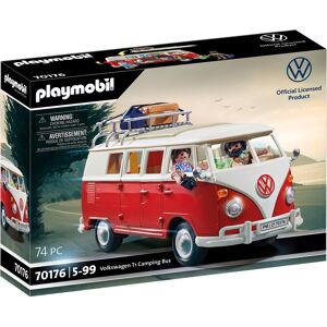 Playmobil Konstruktions-Spielset »Volkswagen T1 Camping Bus (70176) VW... bunt