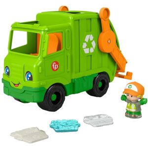 Fisher Price Müllwagen »Little People Recycling Truck« grün