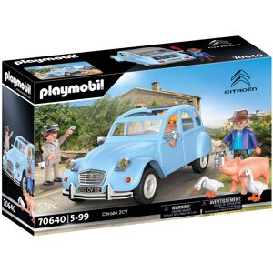 Playmobil Konstruktions-Spielset »Citroën 2CV (70640)«, (57 St.) blau
