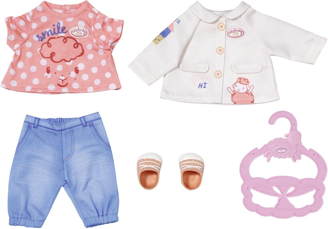 Baby Annabell Puppenkleidung »Little Spieloutfit« bunt