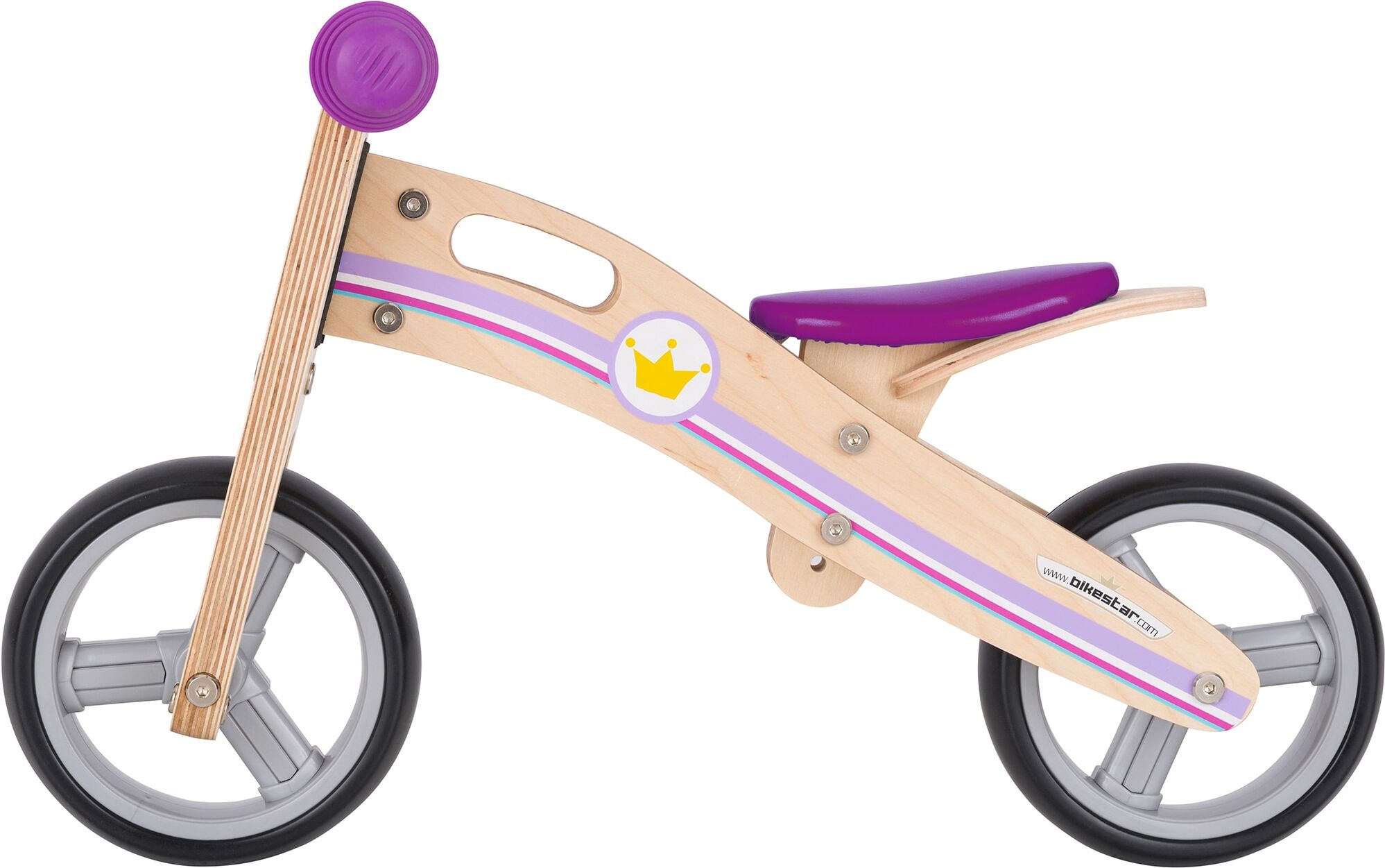 Bikestar Laufrad »2-in-1« lila