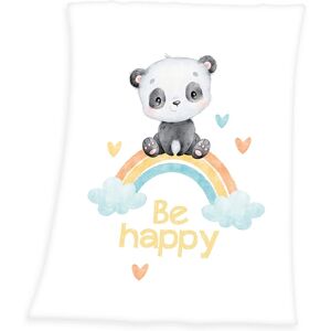 Baby Best Babydecke »Regenbogen Panda« bunt