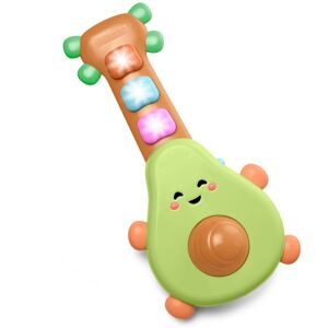 Skip Hop Spielzeug-Musikinstrument »Rock-A-Mole Avocado Gitarre« bunt