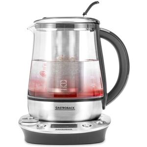 Gastroback Wasserkocher »Design Tea & More Advanced«, 1,5 l, 1400 W silberfarben