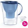 Brita Wasserfilter »Marella«, (3 tlg.) Blau