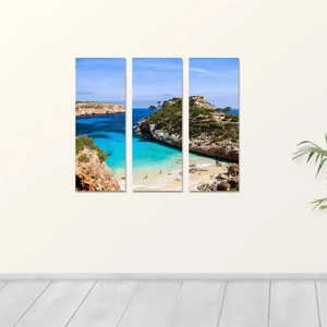 smartphoto Fotowand Forex Galerie 3 Felder Triptychon