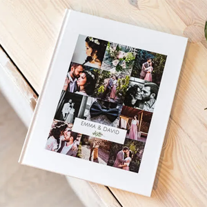 smartphoto Fotobuch Large Hochformat - Hardcover mit Foto zur Hochzeit