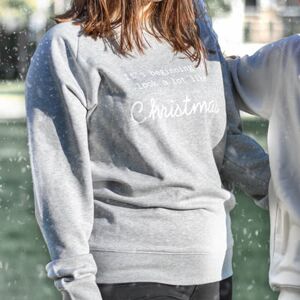smartphoto Sweatshirt Unisex Grau gesprenkelt XL zu Weihnachten