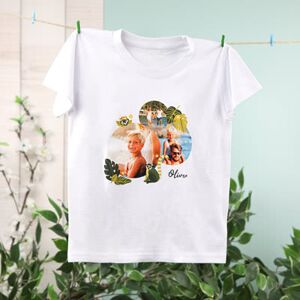 smartphoto Frauen T-Shirt Weiss Rückseite XL zur Kommunion