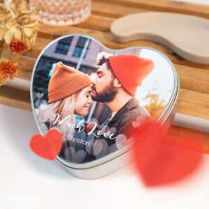 smartphoto Blechdose rund mit Foto inkl. Bonbons zum Valentinstag