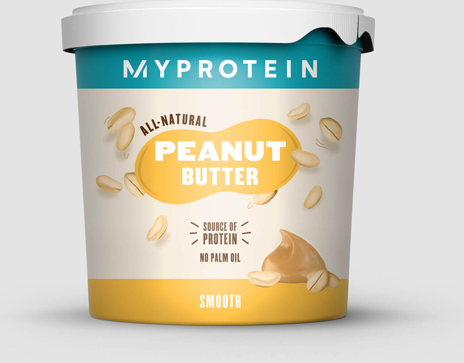 Myprotein All-Natural arašídové máslo - Originál - bez kousků