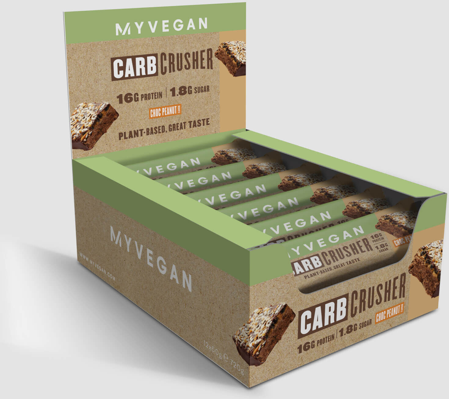 Myprotein Veganský Carb Crusher - Arašídové máslo