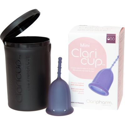 Claripharm - Model T0 - Antimikrobiální Menstruační Pohár - Francie Claripharm - Model T0 - Antimikrobiální Menstruační Pohár - Francie
