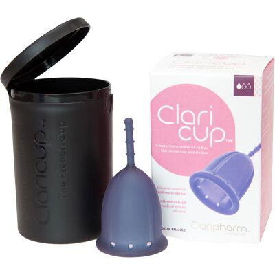 Menstruační kalíšek Claricup Violet 1 (CLAR06) Menstruační kalíšek Claricup Violet 1 (CLAR06)