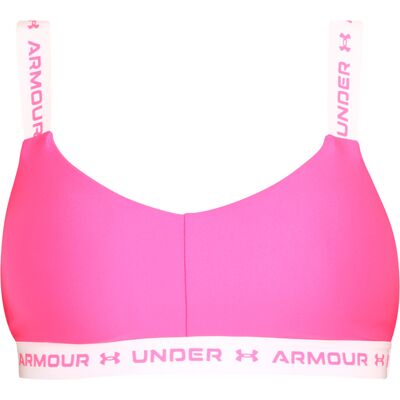 Dámská podprsenka Under Armour růžová (1361033 695) XL Dámská podprsenka Under Armour růžová (1361033 695) XL