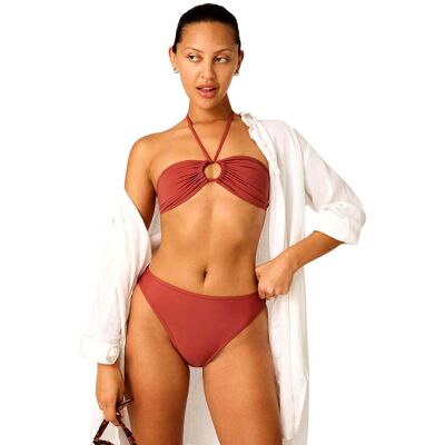 Plavky Modibodi variabilní bikini sahara red horní díl (PMVBSRHD) XS Plavky Modibodi variabilní bikini sahara red horní díl (PMVBSRHD) XS