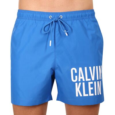Pánské plavky Calvin Klein modré (KM0KM00794 C4X) XL Pánské plavky Calvin Klein modré (KM0KM00794 C4X) XL