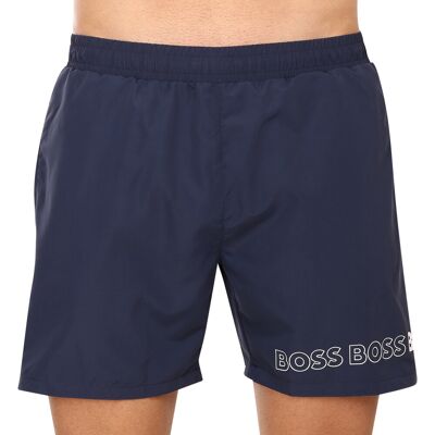 Pánské plavky BOSS modré (50469590 413) M Pánské plavky BOSS modré (50469590 413) M