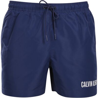 Pánské plavky Calvin Klein modré (KM0KM00992-C7E) S Pánské plavky Calvin Klein modré (KM0KM00992-C7E) S