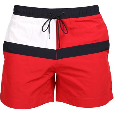 Pánské plavky Tommy Hilfiger červené (UM0UM03259 XLG) L Pánské plavky Tommy Hilfiger červené (UM0UM03259 XLG) L