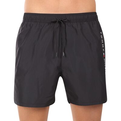 Pánské plavky Tommy Hilfiger černé (UM0UM03258 BDS) M Pánské plavky Tommy Hilfiger černé (UM0UM03258 BDS) M