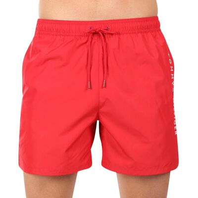 Pánské plavky Tommy Hilfiger červené (UM0UM03258 XLD) L Pánské plavky Tommy Hilfiger červené (UM0UM03258 XLD) L