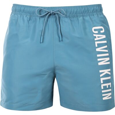 Pánské plavky Calvin Klein modré (KM0KM01092-CJ6) L Pánské plavky Calvin Klein modré (KM0KM01092-CJ6) L