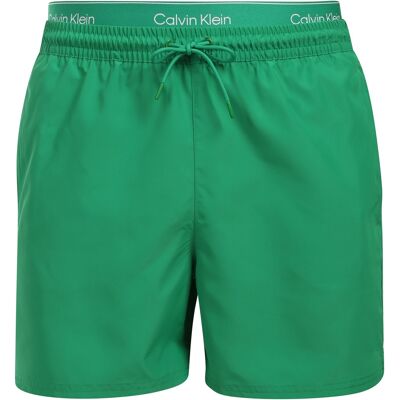 Pánské plavky Calvin Klein zelené (N61023-QCP) XL Pánské plavky Calvin Klein zelené (N61023-QCP) XL