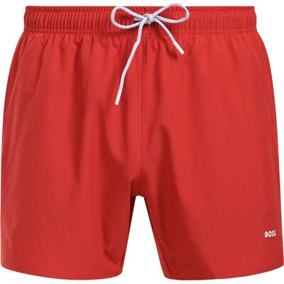 Pánské plavky BOSS červené (50491601 609) XL Pánské plavky BOSS červené (50491601 609) XL