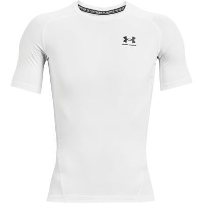 Pánské sportovní tričko Under Armour kompresní bílé (1361518 100) XL Pánské sportovní tričko Under Armour kompresní bílé (1361518 100) XL