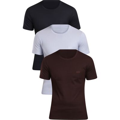 3PACK pánské tričko BOSS vícebarevné (50532468 242) S 3PACK pánské tričko BOSS vícebarevné (50532468 242) S