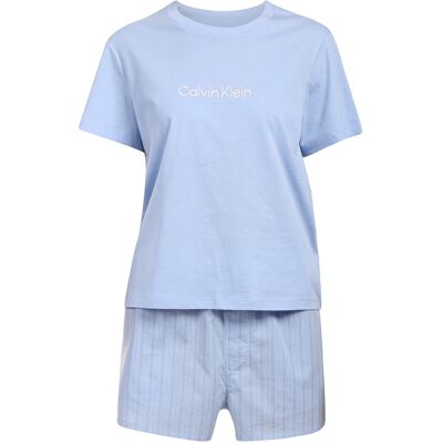 Dámské pyžamo Calvin Klein modré (QS7576-39Z) XS Dámské pyžamo Calvin Klein modré (QS7576-39Z) XS