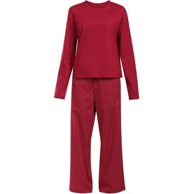 Dámské pyžamo Calvin Klein červené (QS7578 3FA) S Dámské pyžamo Calvin Klein červené (QS7578 3FA) S