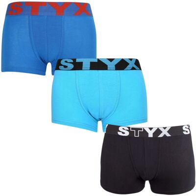 3PACK dětské boxerky Styx sportovní guma vícebarevné (3GJ09079) 12-14 let 3PACK dětské boxerky Styx sportovní guma vícebarevné (3GJ09079) 12-14 let