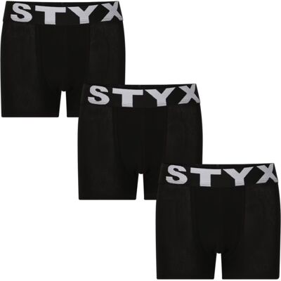3PACK dětské boxerky Styx sportovní guma černé (3GJ960) 12-14 let 3PACK dětské boxerky Styx sportovní guma černé (3GJ960) 12-14 let