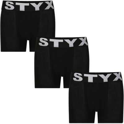 3PACK dětské boxerky Styx sportovní guma černé (3GJ960) 12-14 let 3PACK dětské boxerky Styx sportovní guma černé (3GJ960) 12-14 let