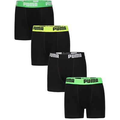 4PACK chlapecké boxerky Puma černé (701236149 001) 164 4PACK chlapecké boxerky Puma černé (701236149 001) 164
