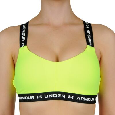 Dámská podprsenka Under Armour žlutá (1361033 731) XL Dámská podprsenka Under Armour žlutá (1361033 731) XL