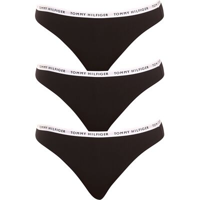 3PACK dámské kalhotky Tommy Hilfiger černé (UW0UW02828 0R7) S 3PACK dámské kalhotky Tommy Hilfiger černé (UW0UW02828 0R7) S
