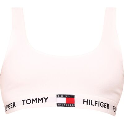 Dámská podprsenka Tommy Hilfiger bílá (UW0UW02225 YCD) XL Dámská podprsenka Tommy Hilfiger bílá (UW0UW02225 YCD) XL