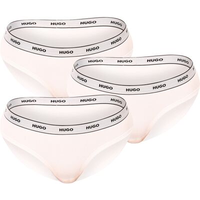 3PACK dámské kalhotky HUGO bílé (50469657 100) M 3PACK dámské kalhotky HUGO bílé (50469657 100) M